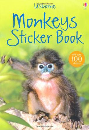 Monkey Sticker Book