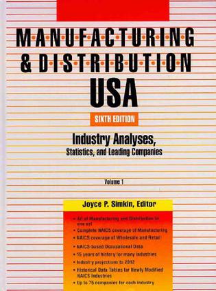 Manufacturing & Distribution USA, 3 Volume Set