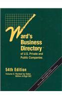Ward's Business Directory of U.S. Private and Public Companies 2000