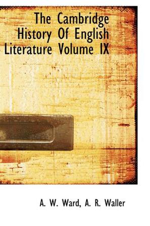 The Cambridge History Of English Literature Volume IX