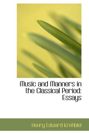 Music and Manners in the Classical Period