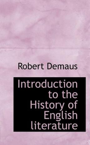 Introduction to the History of English Literature