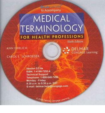 Studyware for Ehrlich/Schroeder's Medical Terminology for Health Professions, 6th