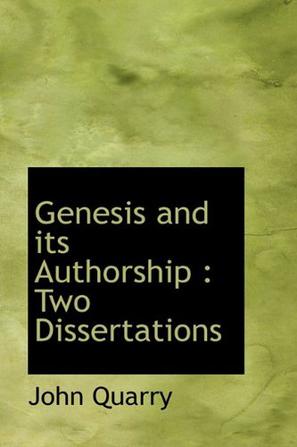 Genesis and Its Authorship