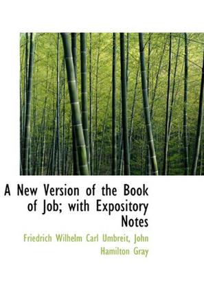 A New Version of the Book of Job; with Expository Notes