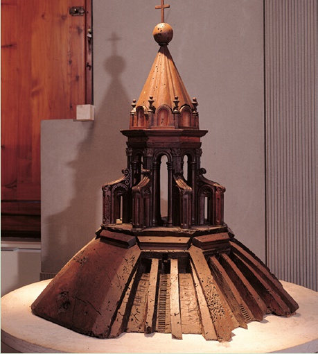 圆顶的灯笼天窗模型—菲利波•布鲁内莱斯基1